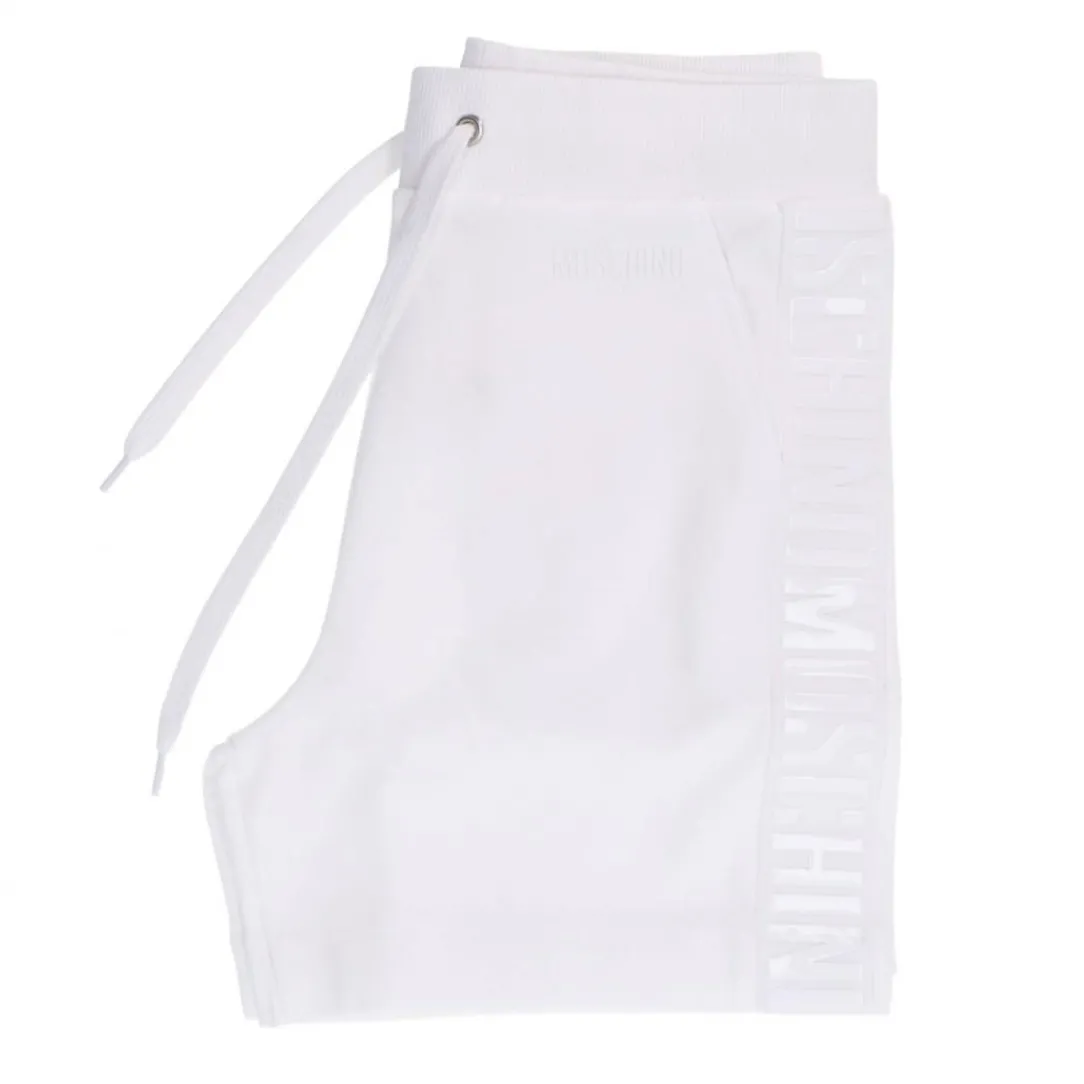 va__beach_pants_bianco_0.webp Moschino Abbigliamento Bermuda-241V3A6703 9410 Beach pants Bianco
