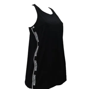 Moschino Donna Vestiti-V6A8901 4406 Canotta Dress Nero