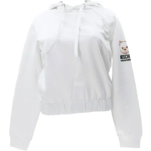 Moschino Donna Felpe-V6A1702 4424 FELPA Bianco