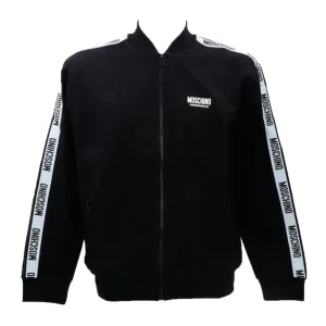 Moschino Uomo Felpe-V1A1720 4413 FELPA LOGO Nero