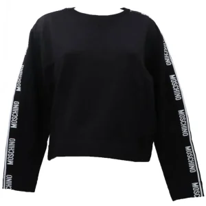 Moschino Donna Felpe-V6A1794 4424 FELPA Nero