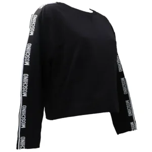 Moschino Donna Felpe-V6A1794 4424 FELPA Nero