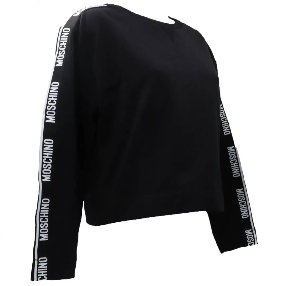 va__felpa_nero_1-1.webp Moschino Donna Felpe-V6A1794 4424 FELPA Nero