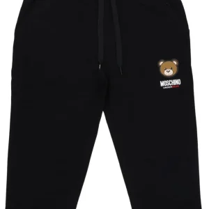 Moschino Abbigliamento Tute-V1A6822 4413 TEDDY PANTS Nero