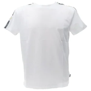 Moschino Uomo T-Shirt-V1A071 4406 T-SHIRT Bianco
