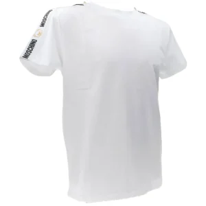 Moschino Uomo T-Shirt-V1A071 4406 T-SHIRT Bianco