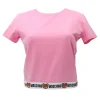 Moschino Donna T-Shirt-V6A0786 4406 T-SHIRT Rosa