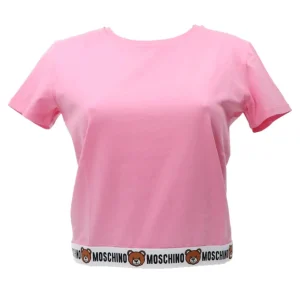 Moschino Donna T-Shirt-V6A0786 4406 T-SHIRT Rosa