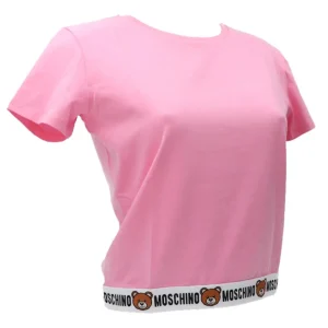 Moschino Donna T-Shirt-V6A0786 4406 T-SHIRT Rosa