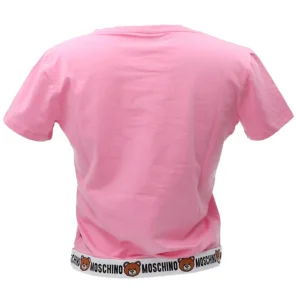 Moschino Donna T-Shirt-V6A0786 4406 T-SHIRT Rosa