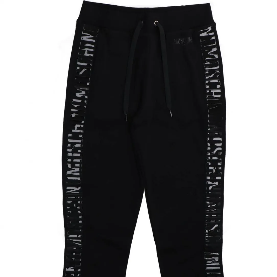 va_basic_pants_nero_1.webp Moschino Abbigliamento Tute-V3A6713 BASIC PANTS Nero