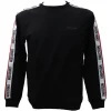 Moschino Uomo Felpe-V1A1781 FELPA BANDA Nero
