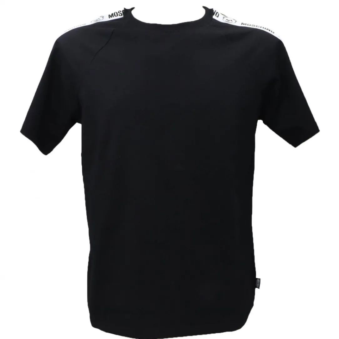 va_teddy_nero_0.webp Moschino Uomo T-Shirt-V1A0701 TEDDY Nero