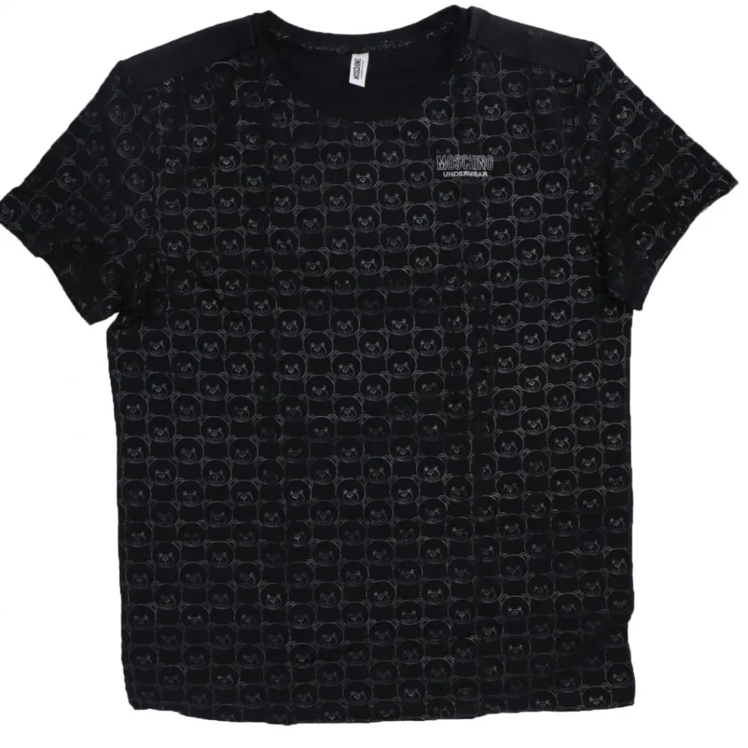 va_teeboxer_nero_2.webp Moschino Abbigliamento Intimo-V1A2102 TEE+BOXER Nero