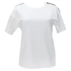 Moschino Donna T-Shirt-V6A0791 T-SHIRT Bianco