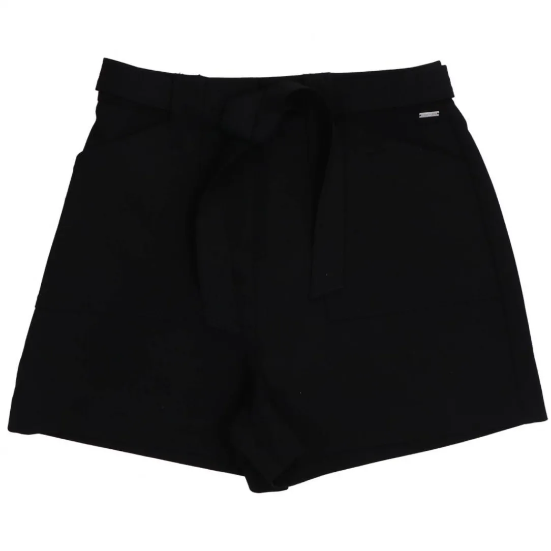 valentina_shorts_nero_1.webp Guess Donna Pantaloncini-VALENTINA SHORTS Nero