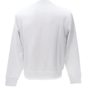 Boss Uomo Felpe-WE BASIC CREW Bianco