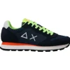 Sun 68 Uomo Sneakers-Z35102 Tom fluo Blu