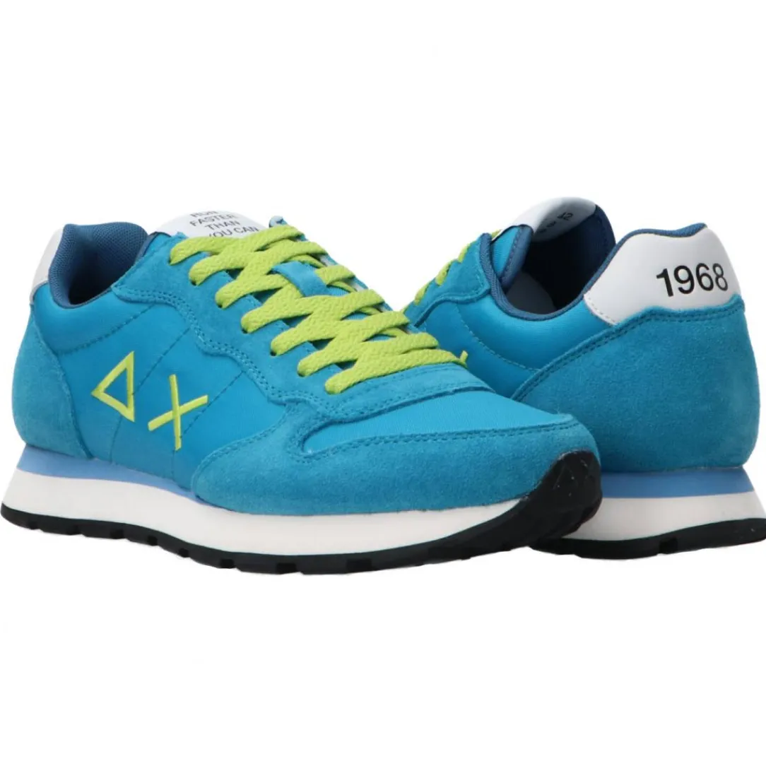 z_tom_solid_azzurro_2.webp Sun 68 Uomo Sneakers-Z35101 Tom solid Azzurro
