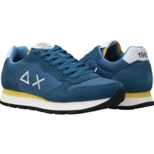 Sun 68 Uomo Sneakers-Z35101 Tom solid Blu chiaro