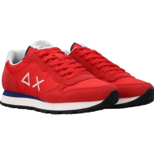 Sun 68 Uomo Sneakers-Z35101 Tom solid Rosso